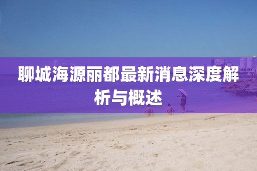 聊城海源麗都最新消息深度解析與概述
