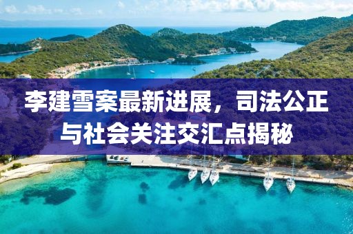 李建雪案最新進展，司法公正與社會關注交匯點揭秘