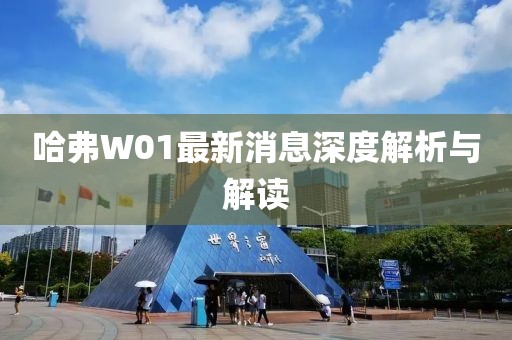 哈弗W01最新消息深度解析與解讀