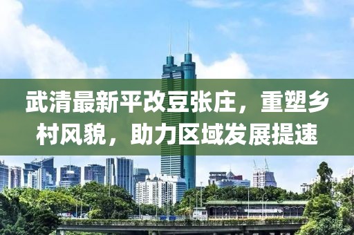 武清最新平改豆張莊，重塑鄉(xiāng)村風(fēng)貌，助力區(qū)域發(fā)展提速