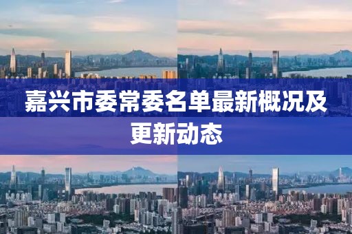 嘉興市委常委名單最新概況及更新動(dòng)態(tài)