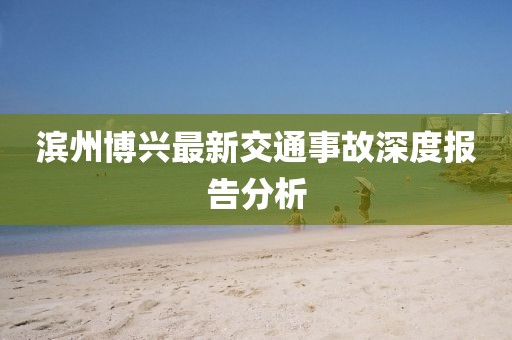 濱州博興最新交通事故深度報(bào)告分析